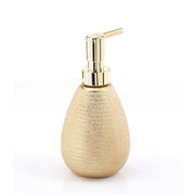 Set Accessori Bagno Gedy collezione Astrid in ceramica color oro by CeramicStore | Lo specialista del tuo bagno