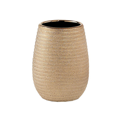 Set Accessori Bagno Gedy collezione Astrid in ceramica color oro by CeramicStore | Lo specialista del tuo bagno