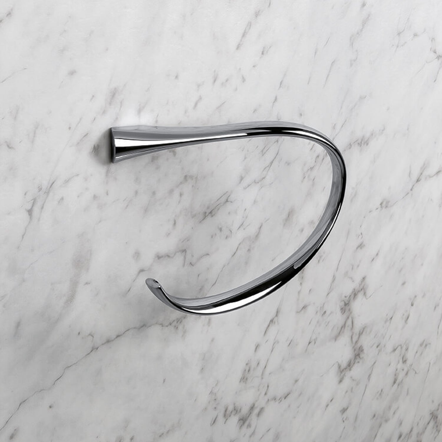 Porta salvietta ad anello in ottone collezione Land di Colombo Design by CeramicStore | Lo specialista del tuo bagno