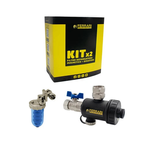 Kit magblack 2 filtro defangatore e dosatore di polifosfati -