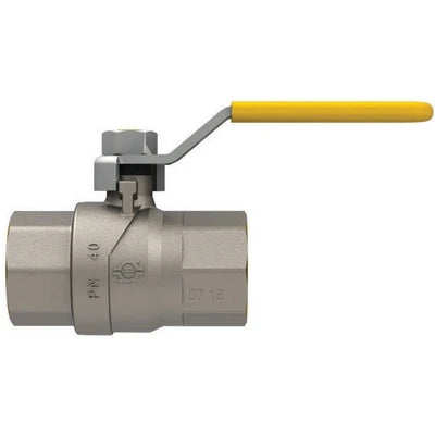 Valvola a sfera per gas con leva futurgas ff 1 1/4 dn 32