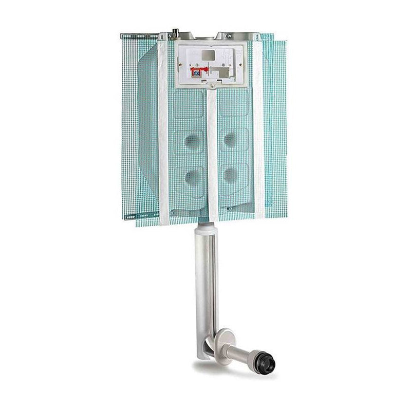 Cassetta di scarico a incasso Pucci Sara per pareti in muratura 9 Litri