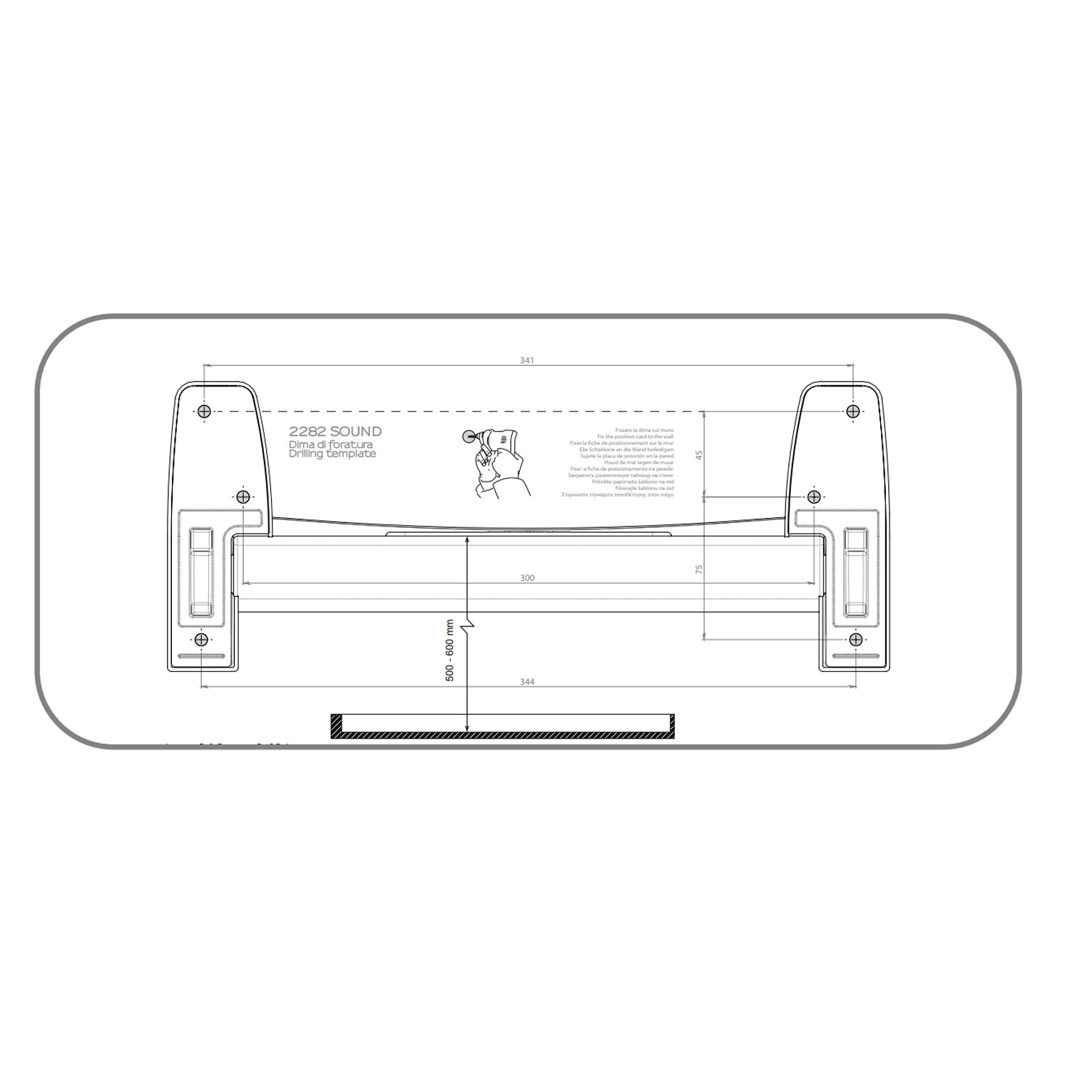 Sedile doccia ribaltabile per doccia Gedy modello Sound di Gedy - Bianco/Cromato by CeramicStore | Lo specialista del tuo bagno