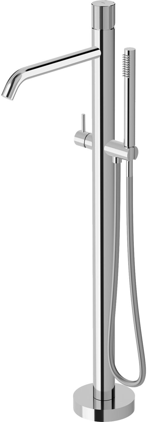 Miscelatore vasca a pavimento modello JO032CR Paffoni con deviatore e doccia senza base senza corpo ad incasso cromo by CeramicStore | Lo specialista del tuo bagno
