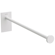 Porta asciugamani da incollo in ottone verniciato della collezione 'Stick' by Cosmic - cm 4,5x30,9x8 - Bianco by CeramicStore | Lo specialista del tuo bagno