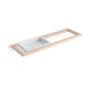 Portasapone in porcellana bianca collezione Bamboo di Lineabeta - per apposite mensole a parete by CeramicStore | Lo specialista del tuo bagno