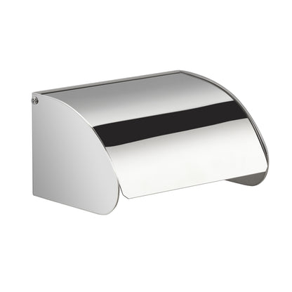 Portarotolo coperto in Acciaio Inox AISI 304 Gedy serie Project - Lucido