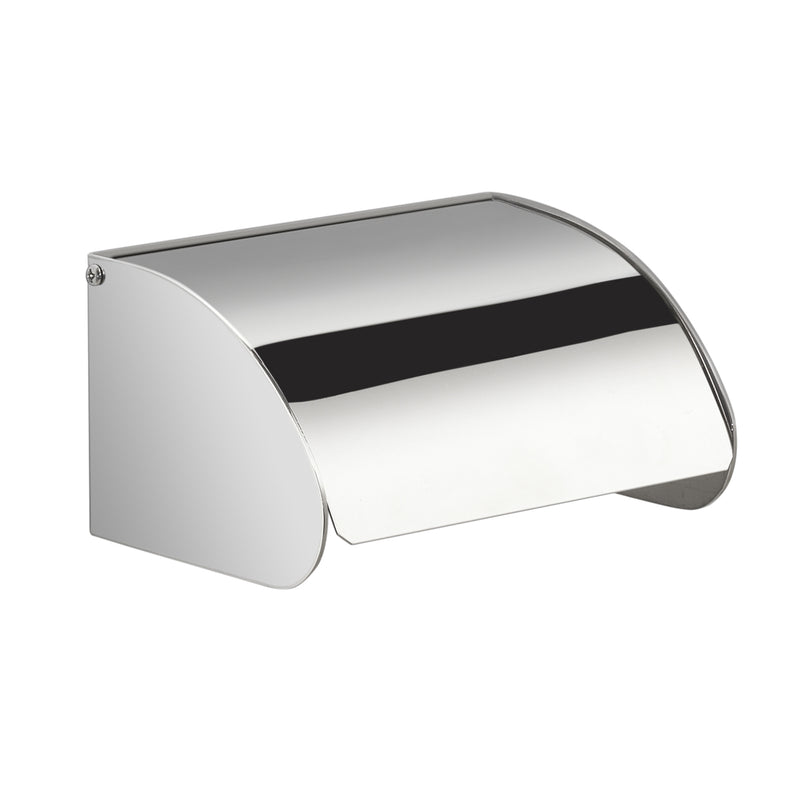 Portarotolo coperto in Acciaio Inox AISI 304 Gedy serie Project - Lucido
