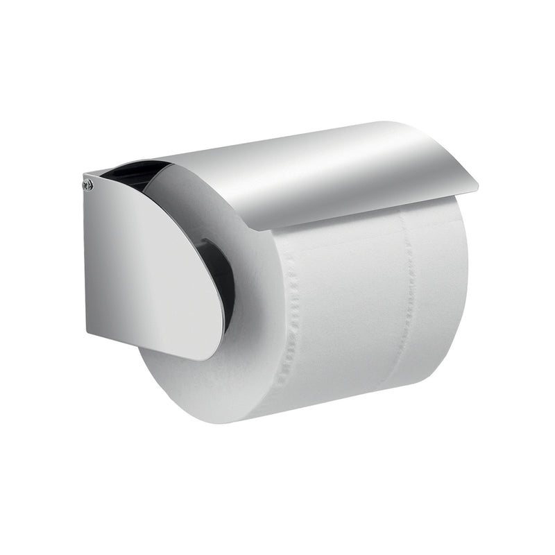 Portarotolo coperto in Acciaio Inox AISI 304 Gedy serie Project - Spazzolato