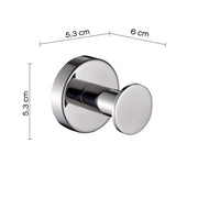 Appendiabiti singolo in Acciaio Inox AISI 304 Gedy serie Project - Lucido by CeramicStore | Lo specialista del tuo bagno