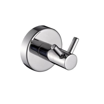 Appendiabiti doppio in Acciaio Inox AISI 304 Gedy serie Project - Lucido by CeramicStore | Lo specialista del tuo bagno