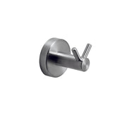 Appendiabiti doppio in Acciaio Inox AISI 304 Gedy serie Project - Spazzolato by CeramicStore | Lo specialista del tuo bagno