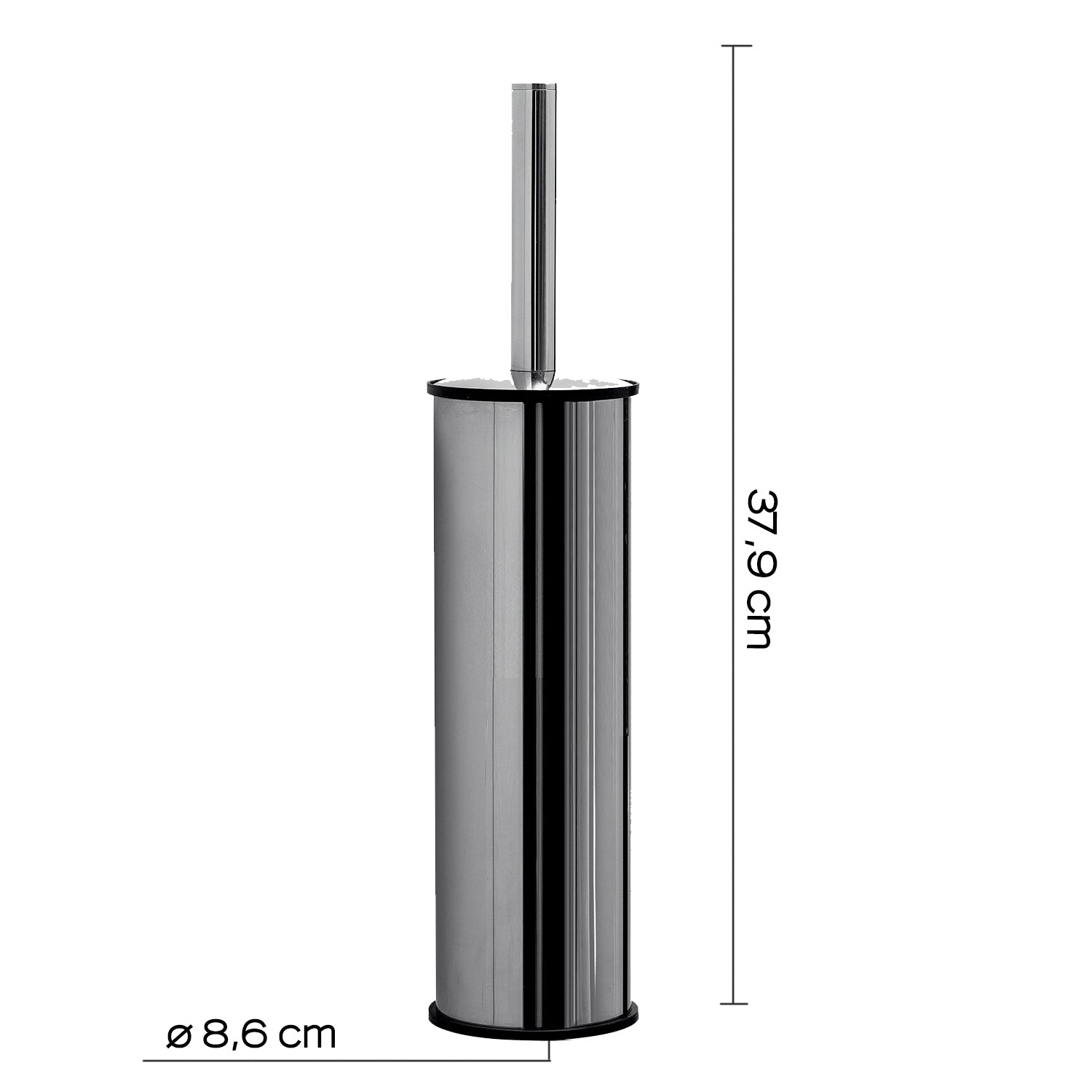 Scopino da appoggio in Acciaio Inox AISI 304 Gedy serie Project - Lucido by CeramicStore | Lo specialista del tuo bagno