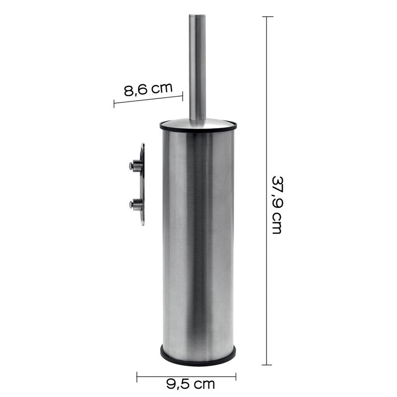 Scopino a parete in Acciaio Inox AISI 304 Gedy serie Project - Spazzolato by CeramicStore | Lo specialista del tuo bagno