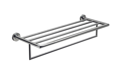 Mensola porta asciugamani L. 63 cm in Acciaio Inox AISI 304 Gedy serie Project - Lucido by CeramicStore | Lo specialista del tuo bagno