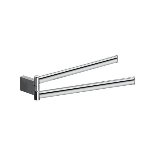 Portasalviette a snodo installazione a parete Kent di Gedy - Cromato by CeramicStore | Lo specialista del tuo bagno