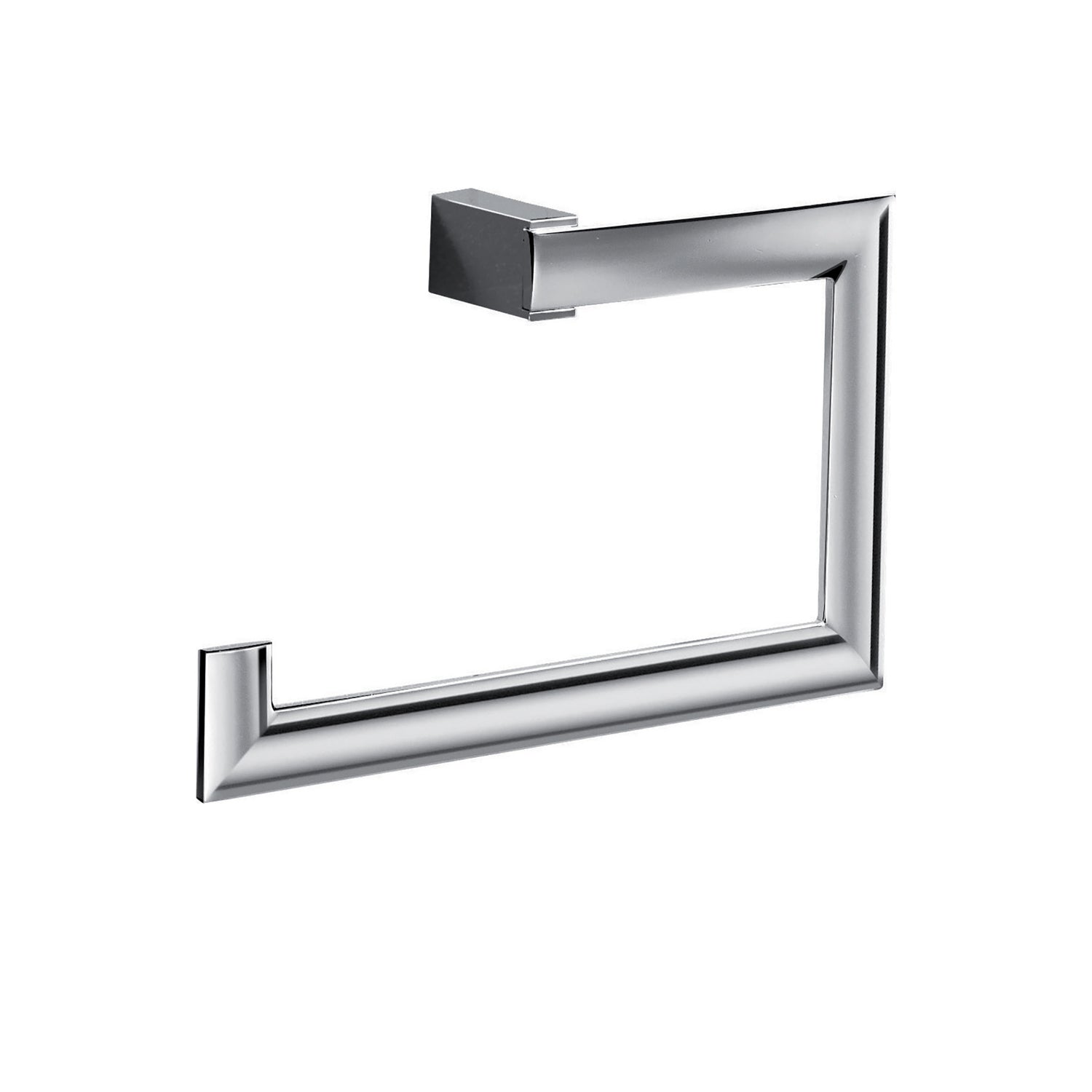 Portasalviette ad anello installazione a parete Kent di Gedy - Cromato by CeramicStore | Lo specialista del tuo bagno