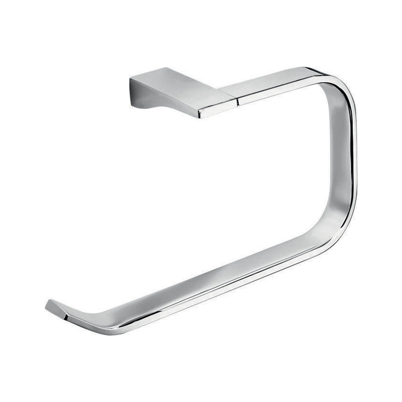 Portasalviette ad anello Gedy Glamour cm 24x8,2x12,4 in ottone cromo by CeramicStore | Lo specialista del tuo bagno