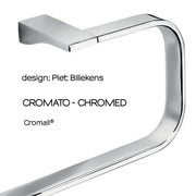 Portasalviette ad anello Gedy Glamour cm 24x8,2x12,4 in ottone cromo by CeramicStore | Lo specialista del tuo bagno