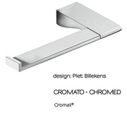 Pratico portarotolo Gedy Glamour in ottone cromato 15