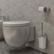 Pratico portarotolo Gedy Glamour in ottone cromato 15