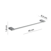 Portasalviette 45 cm in Acciaio Inox di Gedy serie Kansas - Cromato by CeramicStore | Lo specialista del tuo bagno