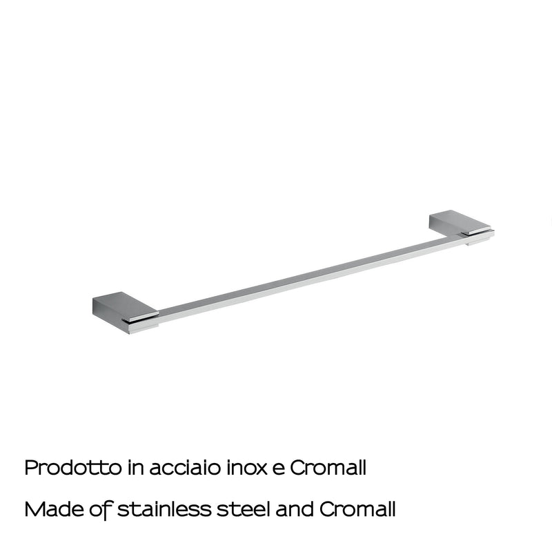 Portasalviette 45 cm in Acciaio Inox di Gedy serie Kansas - Cromato by CeramicStore | Lo specialista del tuo bagno