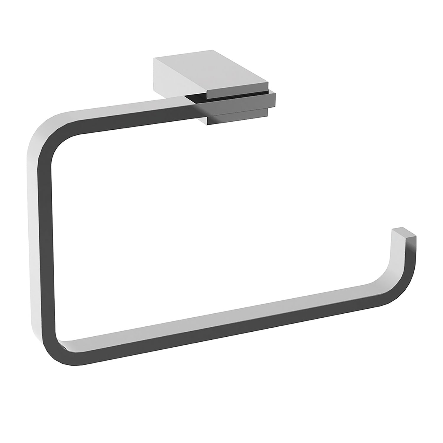 Portasalviette ad anello in Acciaio Inox di Gedy serie Kansas - Cromato by CeramicStore | Lo specialista del tuo bagno