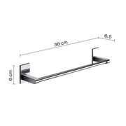 Gedy Portasalviette cm 35 Mod. Maine in acciaio inox e Cromall fissaggio a incollo by CeramicStore | Lo specialista del tuo bagno