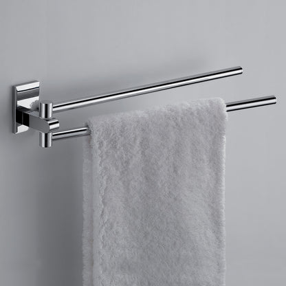 Gedy Portasalviette a snodo Mod. Maine in acciaio inox e cromall per installazione a incollo by CeramicStore | Lo specialista del tuo bagno