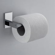 Gedy Portarotolo Maine in acciaio inox e cromall per installazione a incollo a muro