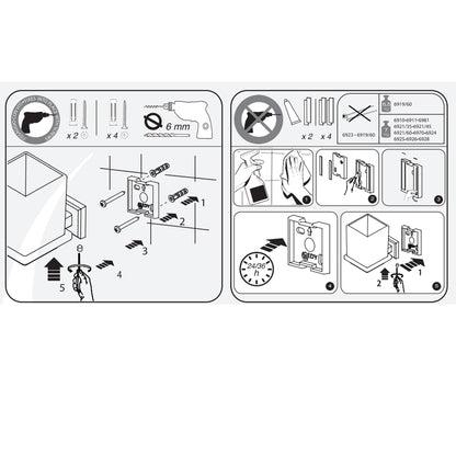 Portaspazzolini in acciaio inox AISI 304 Colorado di Gedy - Cromato by CeramicStore | Lo specialista del tuo bagno
