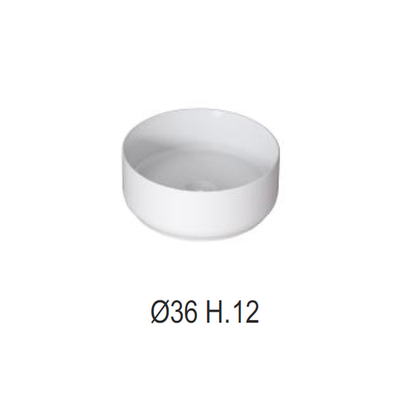 Composizione bagno sospesa Niwa01 di Falegnameria Adriatica con lavabo, specchio e colonna - Blu Pacifico by CeramicStore | Lo specialista del tuo bagno