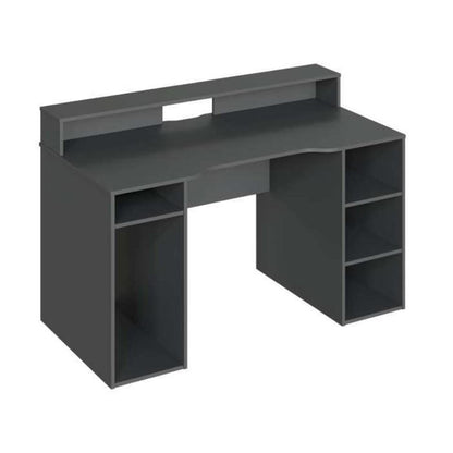 Scrivania in truciolare melaminico con vani reversibili - Grigio Antracite by CeramicStore | Lo specialista del tuo bagno