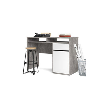 Scrivania modello Function Plus 110x48xH.77 cm - Cemento/Bianco by CeramicStore | Lo specialista del tuo bagno