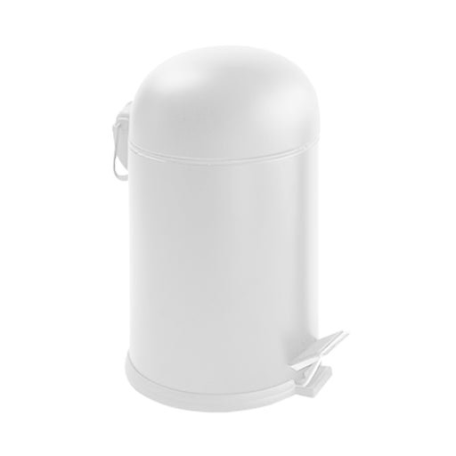 Pattumiera a pedale modello Calla bianca D. 20,5x32 H. cm Softclose by CeramicStore | Lo specialista del tuo bagno