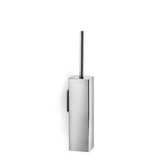Portascopino a parete in acciaio inox lucido forma squadrata Lineabeta collezione Skoati by CeramicStore | Lo specialista del tuo bagno