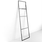 Scaletta portasalviette rettangolare collezione Grela di Lineabeta. In acciaio inox nichel nero by CeramicStore | Lo specialista del tuo bagno