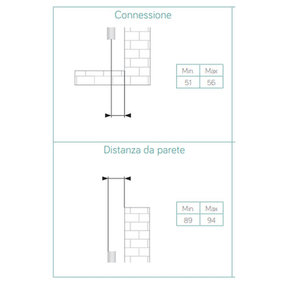 Termoarredo idraulico modello Trapani di Lazzarini 1640x500 dritto - Cromo by CeramicStore | Lo specialista del tuo bagno
