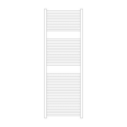 Termoarredo idraulico modello Todi di Lazzarini 1420x600 - Bianco by CeramicStore | Lo specialista del tuo bagno