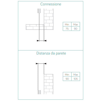 Termoarredo idraulico modello Todi di Lazzarini 1110x600 - Bianco by CeramicStore | Lo specialista del tuo bagno