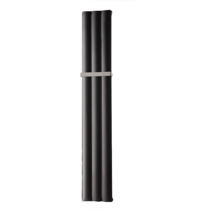 Termoarredo idraulico in alluminio 3 elementi Deco Warm modello Kavala Antracite by CeramicStore | Lo specialista del tuo bagno