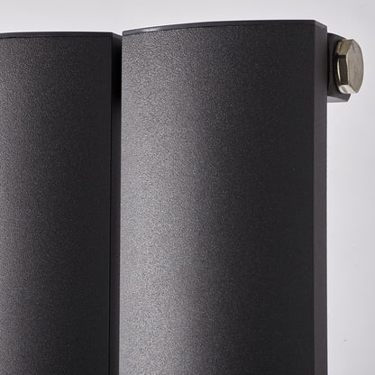 Termoarredo idraulico in alluminio 3 elementi Deco Warm modello Kavala Antracite by CeramicStore | Lo specialista del tuo bagno