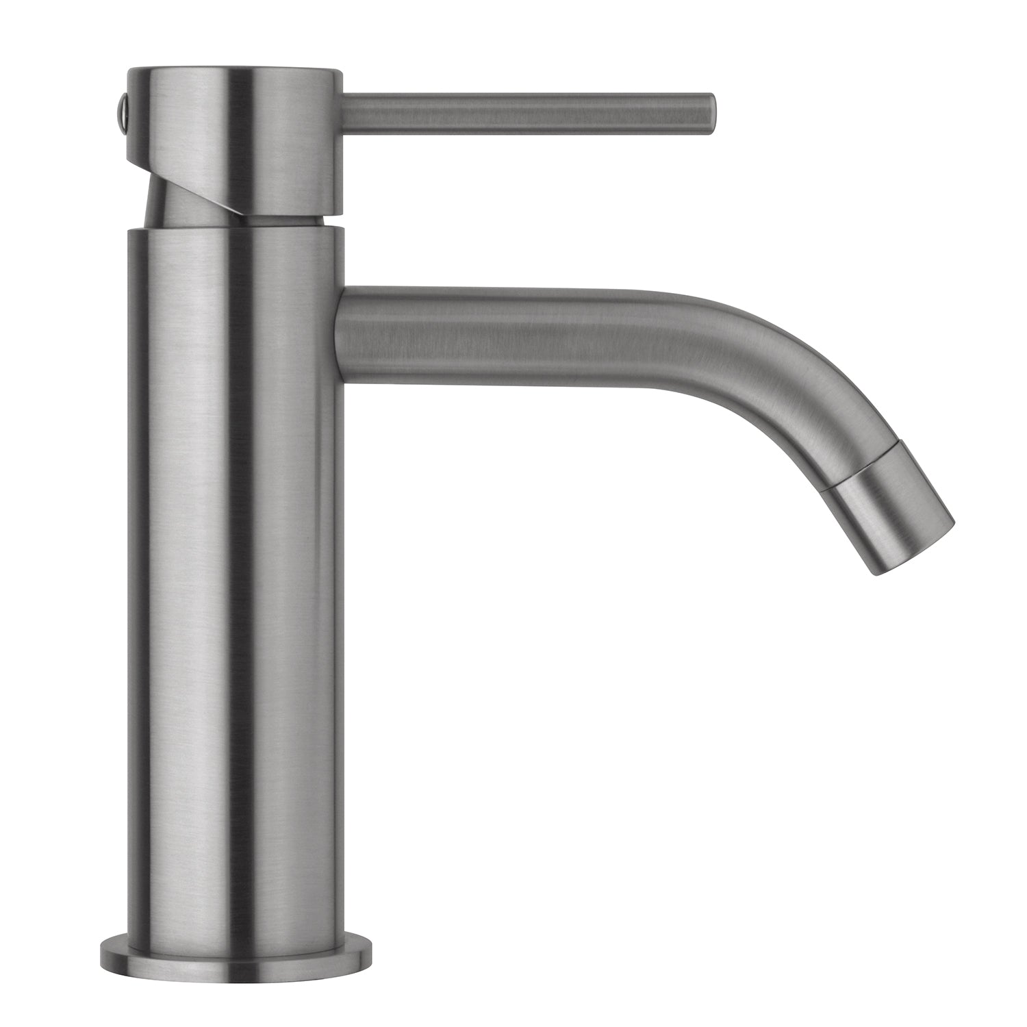 Miscelatore lavabo con scarico automatico Paffoni Light in ottone effetto satinato by CeramicStore | Lo specialista del tuo bagno