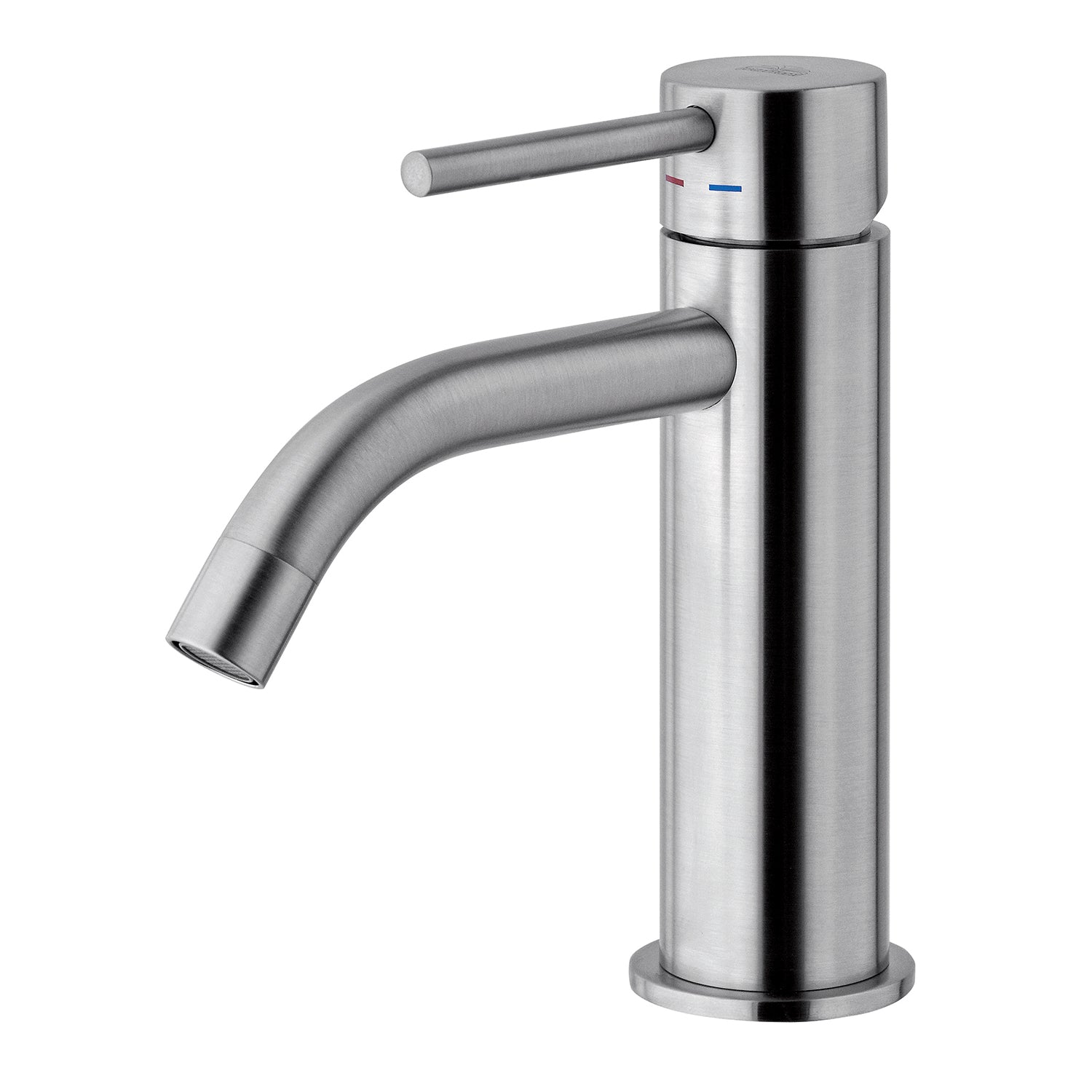 Miscelatore lavabo con scarico automatico Paffoni Light in ottone effetto satinato by CeramicStore | Lo specialista del tuo bagno