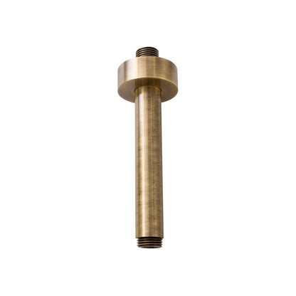 Braccio doccia a soffitto tondo 23mm x 100mm bronzo by CeramicStore | Lo specialista del tuo bagno