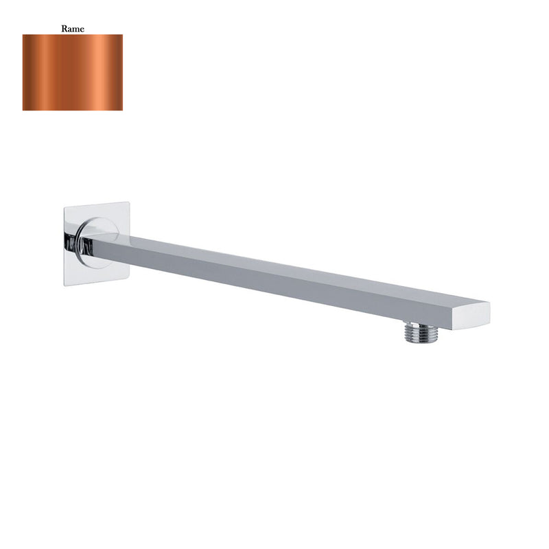 Braccio doccia rettangolare 35x12mm rame by CeramicStore | Lo specialista del tuo bagno