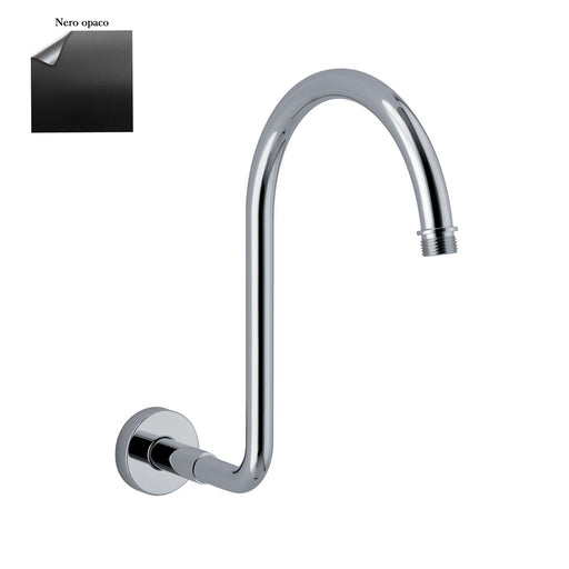 Braccio doccia lusso diametro 18 mm in ottone nero by CeramicStore | Lo specialista del tuo bagno