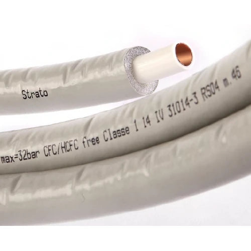 Tubo rame multistrato rivestito strato diam. 20x2