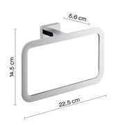 Portasalviette ad anello in Acciaio Inox Gedy modello Atena - Cromato by CeramicStore | Lo specialista del tuo bagno